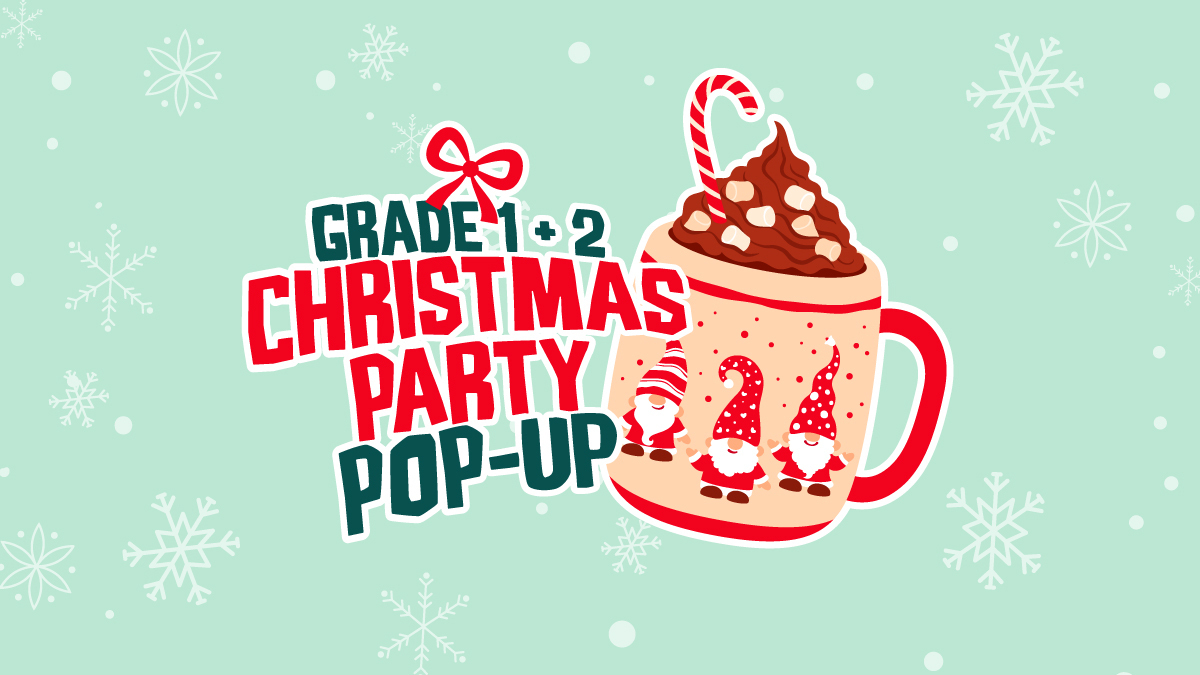 Grade 1 2 Christmas Party Pop-Up