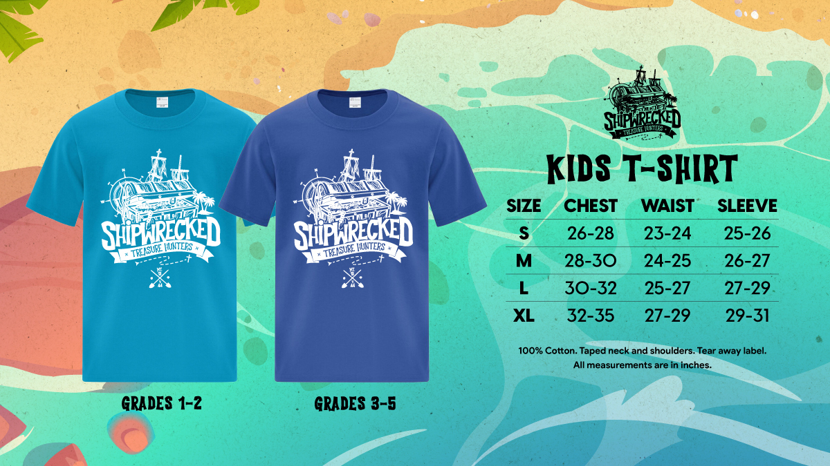Shipwrecked Treasure Hunters TShirts