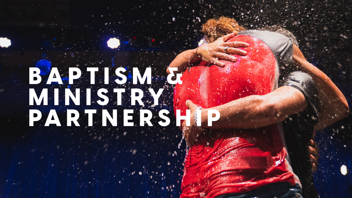 Baptism  Ministry Partnership Class Graphic