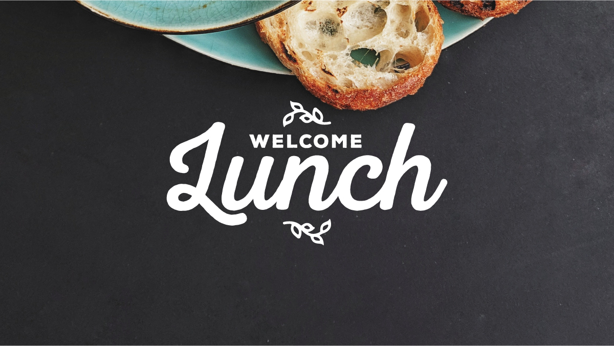 Welcome Lunch Event Graphic