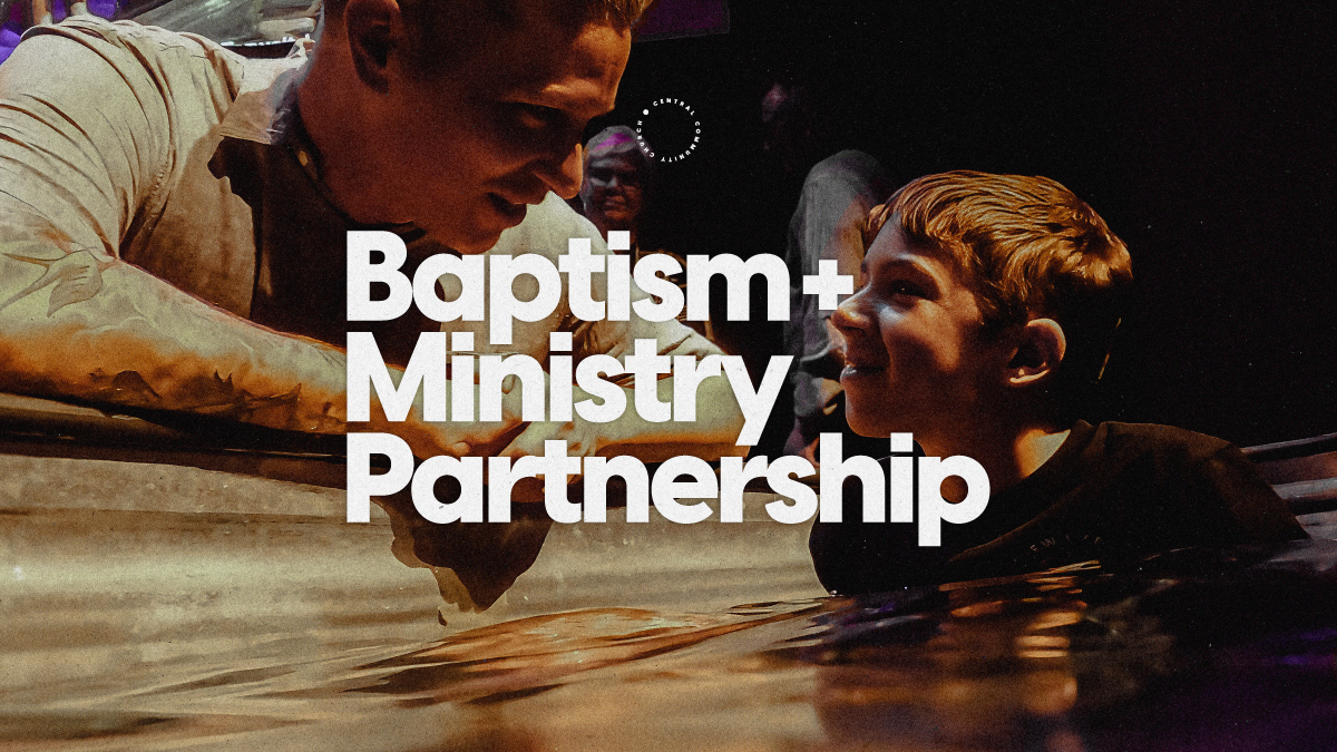 Baptism  Ministry Partnership Class