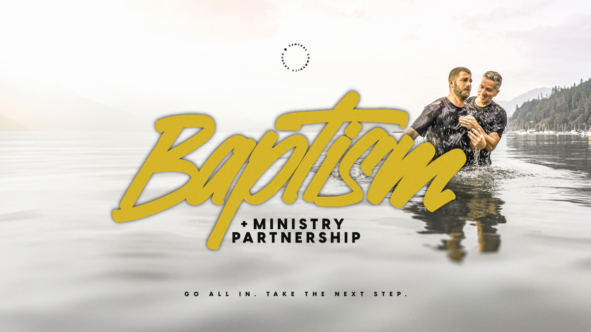Baptism  Ministry Partnership Class